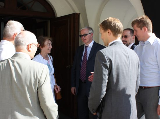 Riigikogu majanduskomisjoni esimees Urmas Klaas kohtus Venemaa Töösturite ja Ettevõtjate Liidu esindajatega